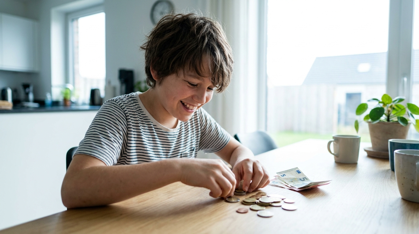 Taschengeld mit 12 Jahren: Wie viel ist richtig?