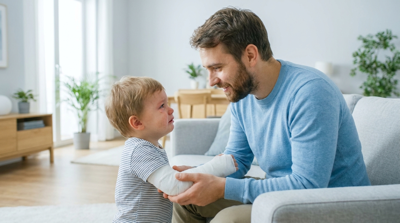Knochenbruch und Kinderunfallversicherung: Das musst du wissen